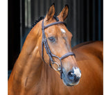 PRE ORDER LUSSO ROLLED PADDED CAVESSON BRIDLE