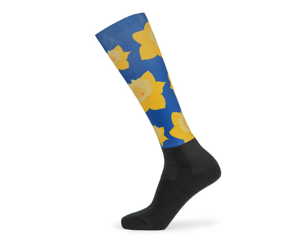 SALE Aubrion Hyde Park XC Socks - Daffodil - Kids