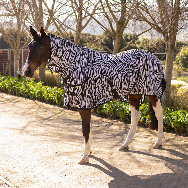 Fly Sheet, Zebra Combo with Neck