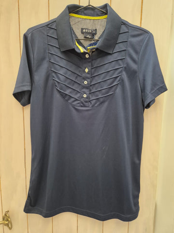 2nd Hand (Brand New) Busse Polo Shirt/ L/ Navy