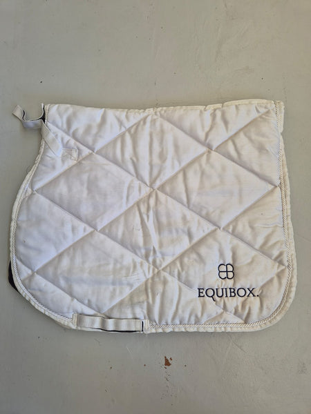 2nd Hand Equibox Saddlepad/ White/ Full (2)