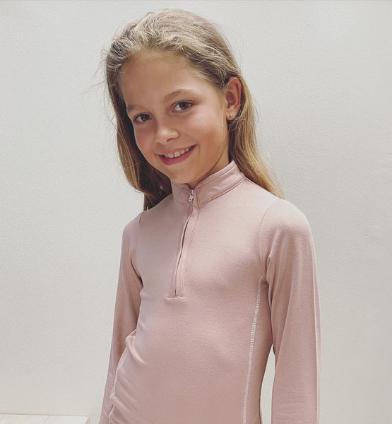 SALE EB Baselayer - Pink Kids X-Small