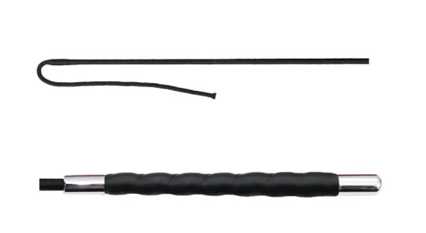 Dressage whip with smooth Handle